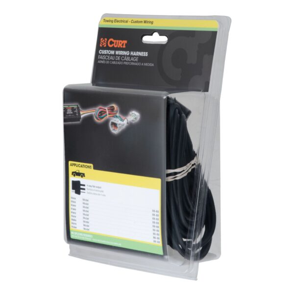Custom Wiring Harness, 4-Way Flat Output, Select Toyota Prius AWD-e