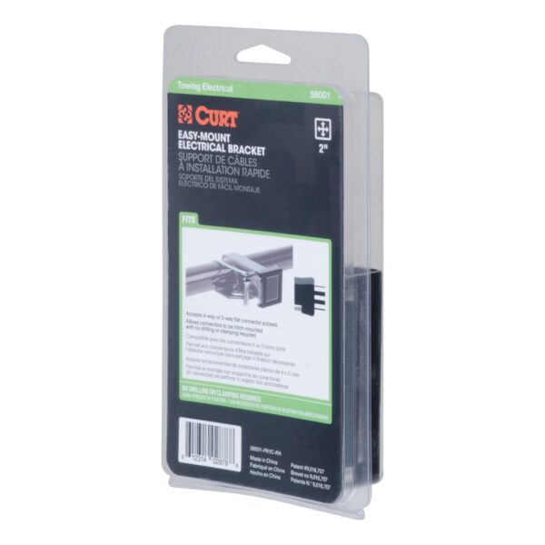 Easy-Mount Wiring Bracket for 4 or 5-Way Flat (2" Receiver)